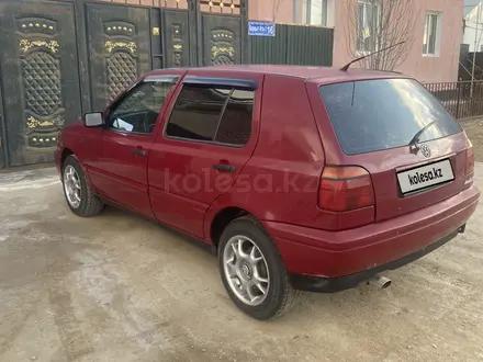 Volkswagen Golf 1995 года за 1 600 000 тг. в Кызылорда – фото 6