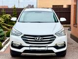 Hyundai Santa Fe 2017 года за 8 500 000 тг. в Шымкент – фото 2