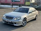 Mercedes-Benz S 600 2003 годаүшін9 800 000 тг. в Актобе – фото 2