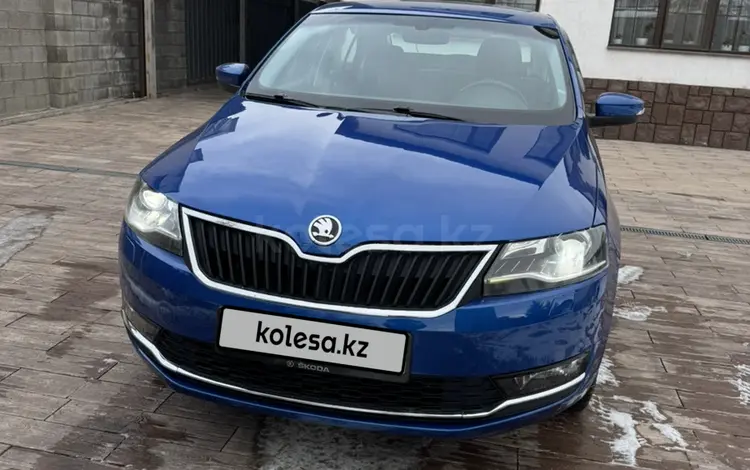 Skoda Rapid 2018 года за 7 500 000 тг. в Алматы