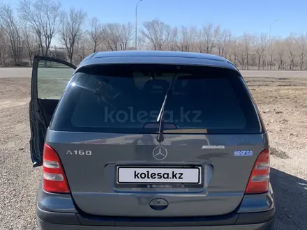 Mercedes-Benz A 160 2004 года за 3 350 000 тг. в Караганда – фото 2