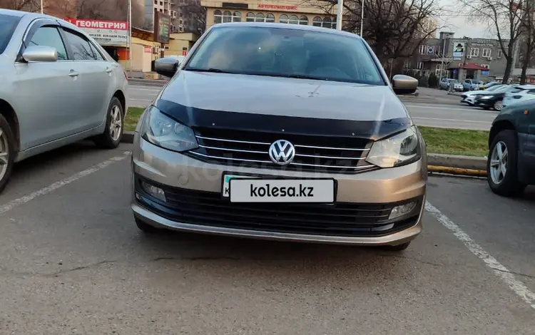 Volkswagen Polo 2017 года за 6 250 000 тг. в Алматы