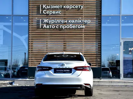 Toyota Camry 2022 года за 21 450 000 тг. в Тараз – фото 4