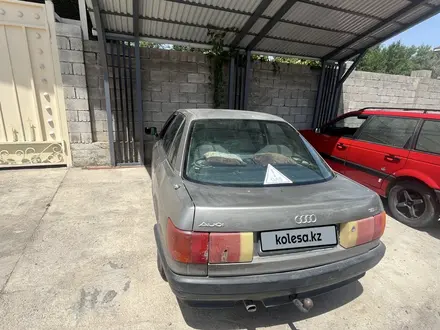 Audi 80 1989 года за 850 000 тг. в Тараз – фото 3