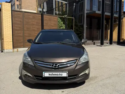 Hyundai Accent 2015 года за 5 200 000 тг. в Караганда – фото 2