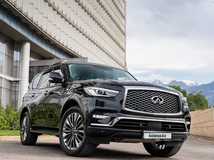 Infiniti QX80 2021 года за 28 000 000 тг. в Алматы – фото 2
