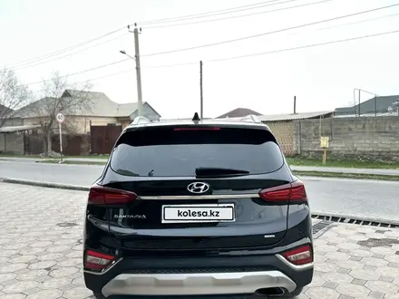 Hyundai Santa Fe 2020 года за 16 500 000 тг. в Шымкент – фото 5