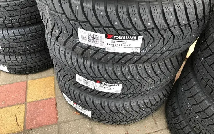 Yokohama Ice Guard SUV G075 285/45R22 114Q ЗАМЕНА НА 275/50R22.295/40R22. за 250 000 тг. в Астана