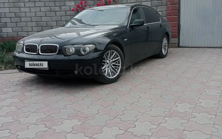 BMW 735 2002 годаүшін3 400 000 тг. в Алматы