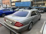 Mercedes-Benz S 500 2002 годаүшін5 000 000 тг. в Алматы – фото 3