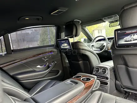 Mercedes-Benz S 400 2015 года за 23 800 000 тг. в Алматы – фото 12