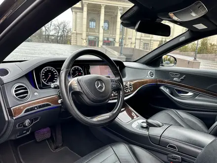 Mercedes-Benz S 400 2015 года за 23 800 000 тг. в Алматы – фото 9