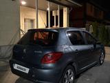 Peugeot 307 2006 годаүшін1 900 000 тг. в Алматы – фото 4