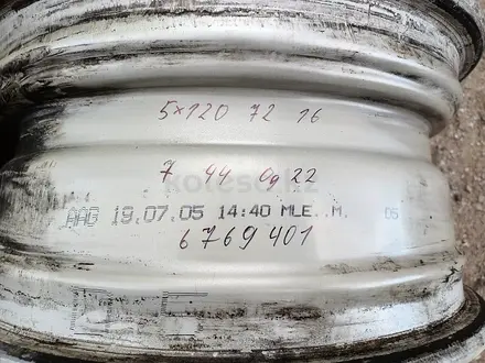 Оригинальные легкосплавные диски 140 стиль на автомашину BMW 3 (Герм за 150 000 тг. в Нур-Султан (Астана) – фото 8