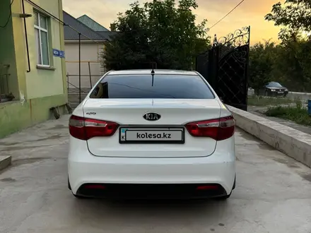 Kia Rio 2014 года за 4 900 000 тг. в Шымкент – фото 4