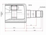 Шрус внутренний левый/правыйfor14 400 тг. в Астана