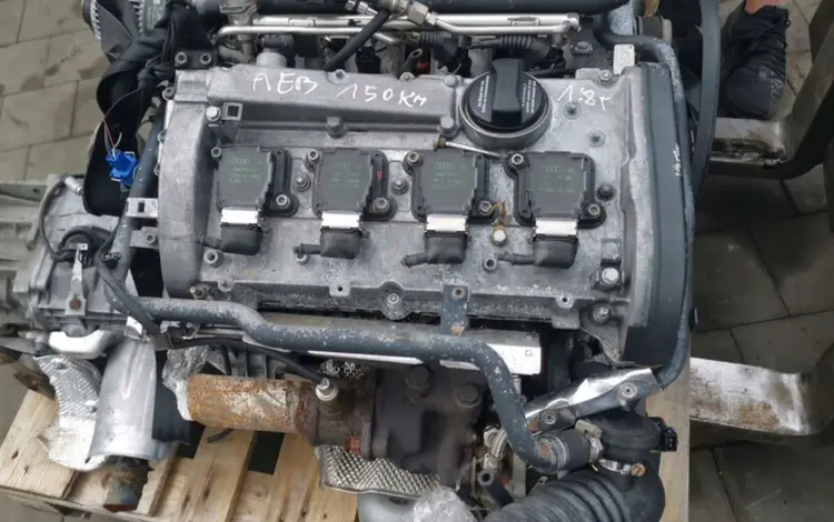 Двигатель привозной 1.8 турбо AEB за 330 000 тг. в Караганда