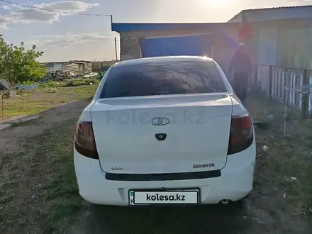 ВАЗ (Lada) Granta 2190 2013 года за 2 500 000 тг. в Караганда – фото 4