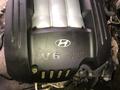 Двигатель, акпп, раздатка G6BA 2.7л Hyundai Santa Fe, Сантафе 2000-2007г. за 10 000 тг. в Алматы – фото 2