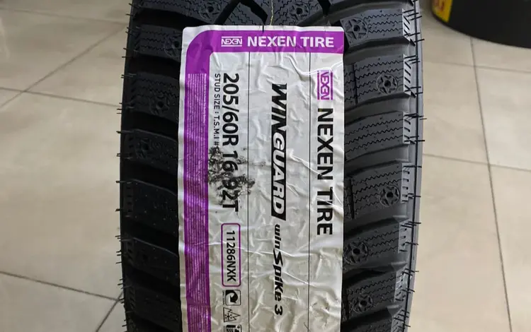 Зимняя шина под шип 205/60R16 92T Winguard Winspike 3 NEXEN/зима/Под шип за 36 900 тг. в Алматы