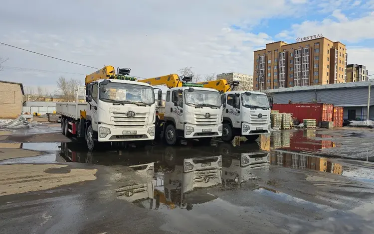 FAW  МАНИПУЛЯТОР FAW 6*4 КРАН 12ТОНН 2025 года в Алматы