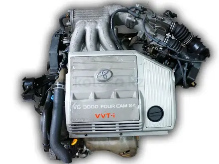 Двигатель Toyota Highlander (тойта хайландер) 1MZ-FE VVTI 3.0л (2AZ/2GR/3GRүшін100 000 тг. в Алматы – фото 4