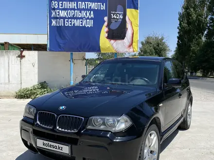 BMW X3 2008 года за 7 700 000 тг. в Тараз – фото 2