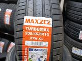 MAXZEZ 205/45R16 TURBOMAX 87W XL за 17 000 тг. в Шымкент