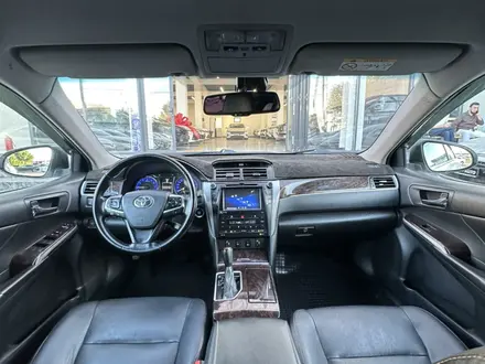 Toyota Camry 2015 года за 10 500 000 тг. в Шымкент – фото 9