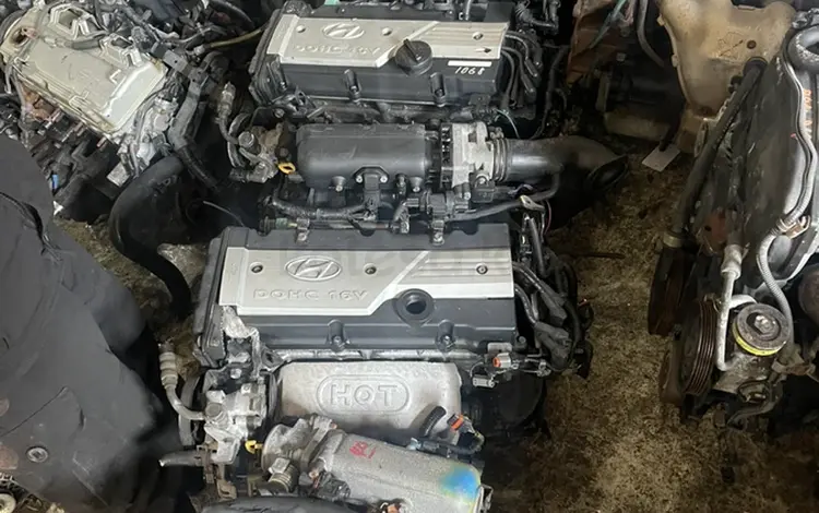 Контрактные двигатели из Кореи на Hyundai accent g4ed, 1.6үшін360 000 тг. в Алматы