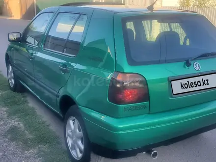 Volkswagen Golf 1996 года за 2 200 000 тг. в Тараз – фото 5