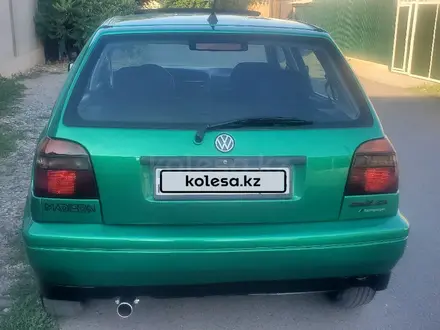 Volkswagen Golf 1996 года за 2 200 000 тг. в Тараз – фото 6