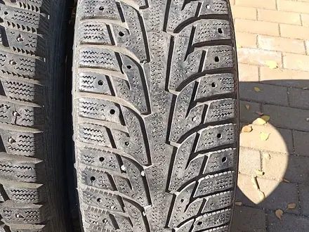 Шины 215/60 R16 — "Hankook Winter iPike RS" (Корея), шипованные. за 50 000 тг. в Астана – фото 3