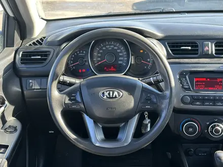 Kia Rio 2013 года за 4 900 000 тг. в Костанай – фото 6