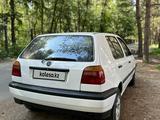 Volkswagen Golf 1993 года за 1 500 000 тг. в Талдыкорган – фото 4