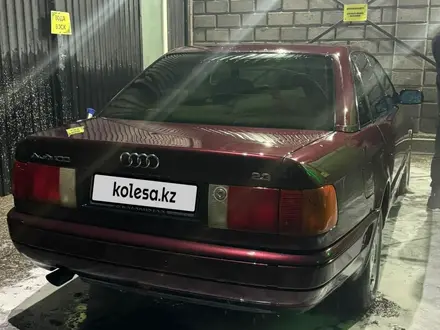 Audi 100 1991 года за 1 200 000 тг. в Карабулак (Ескельдинский р-н) – фото 6