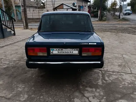 ВАЗ (Lada) 2107 2008 года за 1 600 000 тг. в Туркестан – фото 10