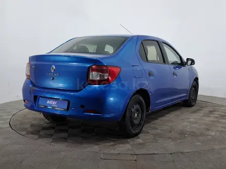 Renault Logan 2015 года за 1 460 000 тг. в Астана – фото 5