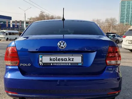 Volkswagen Polo 2017 года за 6 650 000 тг. в Алматы – фото 10