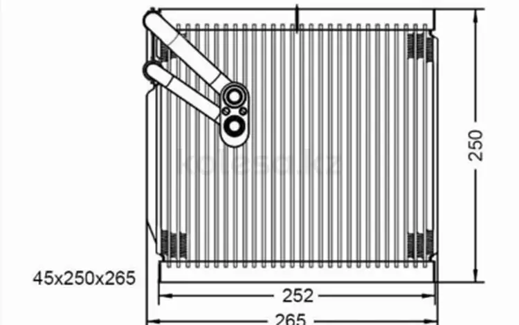 Испаритель кондиционера за 26 600 тг. в Талдыкорган