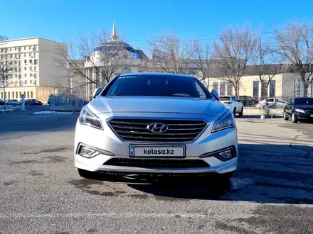 Hyundai Sonata 2016 года за 8 000 000 тг. в Шымкент – фото 2