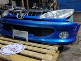 МОРДА НОУСКАТ БАМПЕР ФАРЫ PEUGEOT 206 ИЗ ЯПОНИИ за 200 000 тг. в Петропавловск – фото 3