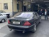 Mercedes-Benz S 320 1999 годаүшін3 500 000 тг. в Шымкент – фото 5