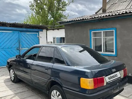 Audi 80 1990 года за 850 000 тг. в Талдыкорган – фото 3