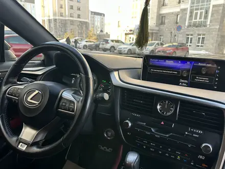 Lexus RX 200t 2017 года за 22 000 000 тг. в Астана – фото 28