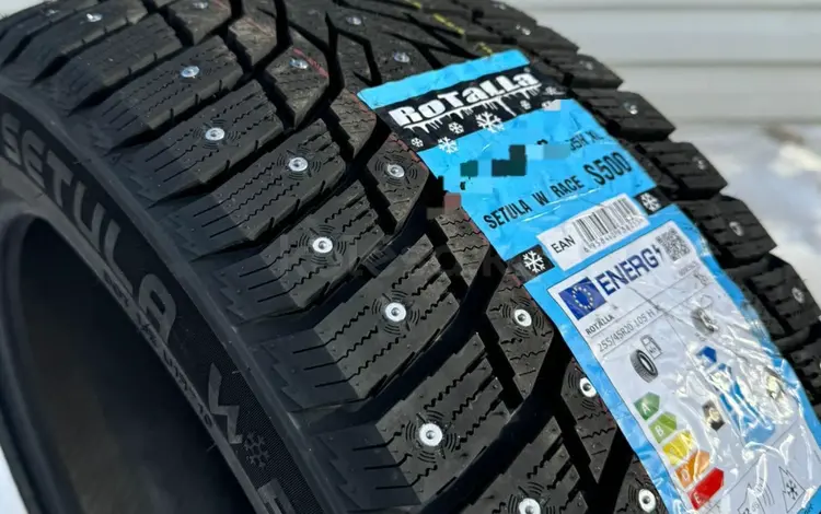 Новые зимние авто шины с шипами ROTALLA SETULA W RACE S500 275/45 R21 за 95 000 тг. в Астана