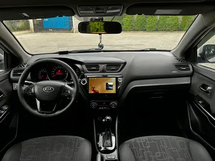 Kia Rio 2014 года за 6 199 999 тг. в Алматы – фото 11