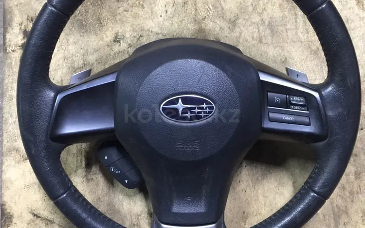 Руль airbag на XV, Forester SJ9 из Японии за 40 000 тг. в Алматы