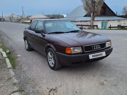 Audi 80 1992 года за 1 600 000 тг. в Тараз – фото 3
