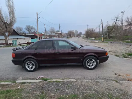 Audi 80 1992 года за 1 600 000 тг. в Тараз – фото 5